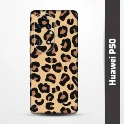 Pružný obal na Huawei P50 s motivem Gepard
