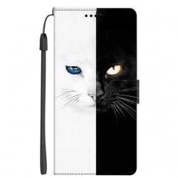 Knížkové obrázkové pouzdro na Huawei Nova Y90-Catfaces