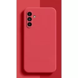 Liquid silikonový obal na Samsung Galaxy A04s | Eco-Friendly-Červená