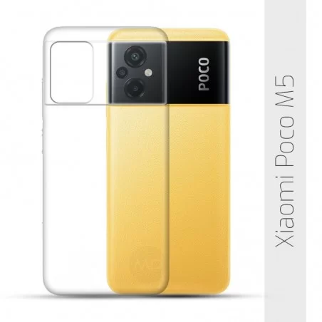 Obal na Xiaomi Poco M5 | Průhledný pružný obal