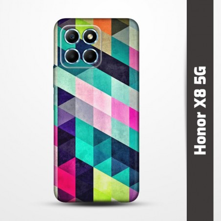 Pružný obal na Honor X8 5G s motivem Colormix