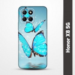 Obal na Honor X8 5G s potiskem-Motýli