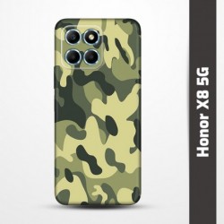 Pružný obal na Honor X8 5G s motivem Maskáč