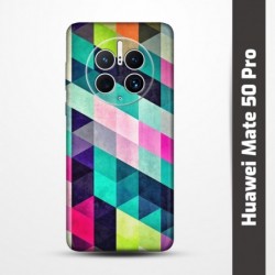 Pružný obal na Huawei Mate 50 Pro s motivem Colormix