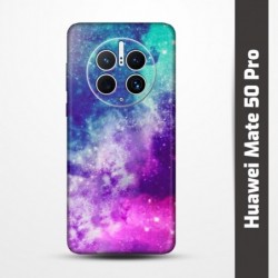 Pružný obal na Huawei Mate 50 Pro s motivem Vesmír