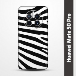 Pružný obal na Huawei Mate 50 Pro s motivem Zebra