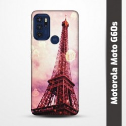 Pružný obal na Motorola Moto G60s s motivem Paris