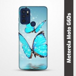 Pružný obal na Motorola Moto G60s s motivem Motýli