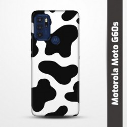 Pružný obal na Motorola Moto G60s s motivem Cow