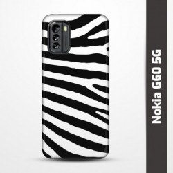 Pružný obal na Nokia G60 5G s motivem Zebra