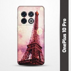 Pružný obal na OnePlus 10 Pro s motivem Paris