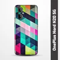 Pružný obal na OnePlus Nord N20 5G s motivem Colormix