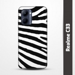Pružný obal na Realme C33 s motivem Zebra
