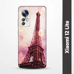 Pružný obal na Xiaomi 12 Lite s motivem Paris