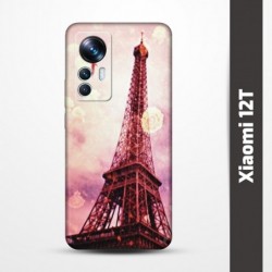 Pružný obal na Xiaomi 12T s motivem Paris