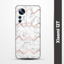 Pružný obal na Xiaomi 12T s motivem Bílý mramor