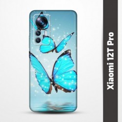 Pružný obal na Xiaomi 12T Pro s motivem Motýli