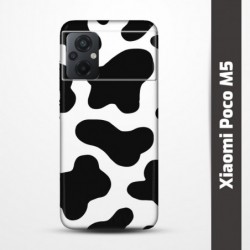 Pružný obal na Xiaomi Poco M5 s motivem Cow