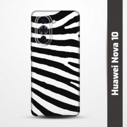Pružný obal na Huawei Nova 10 s motivem Zebra
