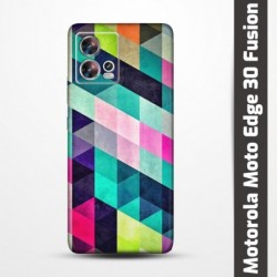 Pružný obal na Motorola Moto Edge 30 Fusion s motivem Colormix