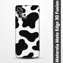 Pružný obal na Motorola Moto Edge 30 Fusion s motivem Cow