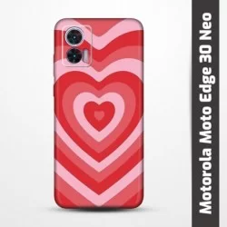 Obal na Motorola Moto Edge 30 Neo s potiskem-Srdce