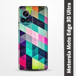 Pružný obal na Motorola Moto Edge 30 Ultra s motivem Colormix