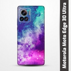 Pružný obal na Motorola Moto Edge 30 Ultra s motivem Vesmír