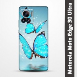 Pružný obal na Motorola Moto Edge 30 Ultra s motivem Motýli