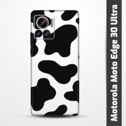 Pružný obal na Motorola Moto Edge 30 Ultra s motivem Cow
