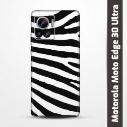Pružný obal na Motorola Moto Edge 30 Ultra s motivem Zebra