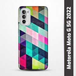 Pružný obal na Motorola Moto G 5G 2022 s motivem Colormix