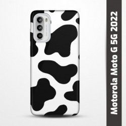 Pružný obal na Motorola Moto G 5G 2022 s motivem Cow