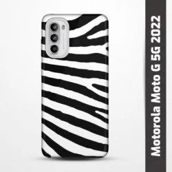 Obal na Motorola Moto G 5G 2022 s potiskem-Zebra