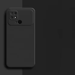 Liquid silikonový obal na Xiaomi POCO C40 | Eco-Friendly-Černá