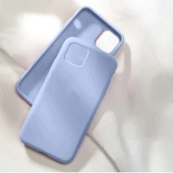 Liquid silikonový obal na iPhone 14 | Eco-Friendly-Modrá