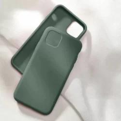 Liquid silikonový obal na iPhone 14 | Eco-Friendly-Zelená
