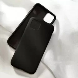 Liquid silikonový obal na iPhone 14 | Eco-Friendly-Černá