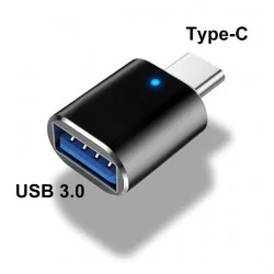 OTG adaptér USB 3.0 na USB-C-Černá