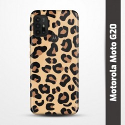 Pružný obal na Motorola Moto G20 s motivem Gepard
