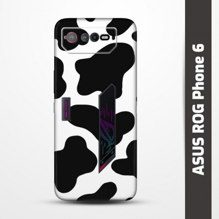 Pružný obal na ASUS ROG Phone 6 s motivem Cow