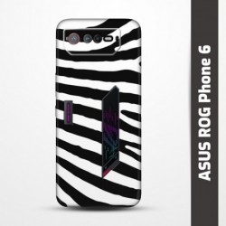 Pružný obal na ASUS ROG Phone 6 s motivem Zebra