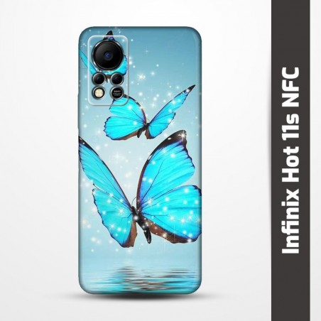 Obal na Infinix Hot 11s NFC s potiskem-Motýli