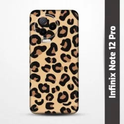 Pružný obal na Infinix Note 12 Pro s motivem Gepard