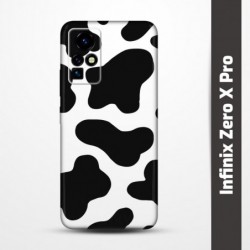Pružný obal na Infinix Zero X Pro s motivem Cow