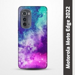 Pružný obal na Motorola Moto Edge 2022 s motivem Vesmír