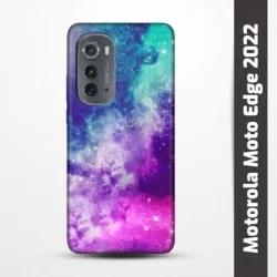 Pružný obal na Motorola Moto Edge 2022 s motivem Vesmír