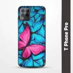 Pružný obal na T Phone Pro s motivem Modří motýli
