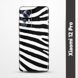 Pružný obal na Xiaomi 12 Pro s motivem Zebra