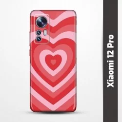 Pružný obal na Xiaomi 12 Pro s motivem Srdce